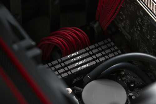 Kingston Technology FURY 32GB 3200MT/s DDR4 CL16 DIMM (Kit of 4) Renegade Black
