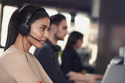 Jabra Evolve2 40 SE Headset Wired Head-band Calls/Music USB Type-C / USB Type-A Black