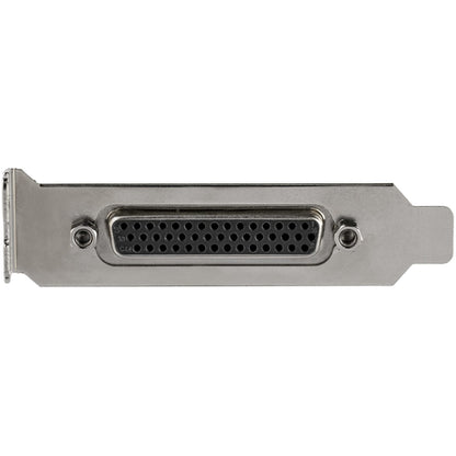 StarTech.com 4-port PCI Express RS232 Serial Adapter Card - PCIe RS232 Serial Host Controller Card - PCIe to Serial DB9 - 16950 UART - Low Profile Expansion Card - Windows/Linux - TAA