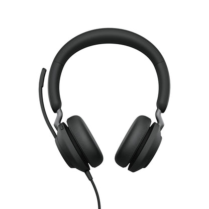 Jabra Evolve2 40 SE MS Stereo Headset Wired Head-band Calls/Music USB Type-C / USB Type-A Black