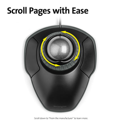 Kensington Orbit mouse Office Ambidextrous USB Type-A Trackball