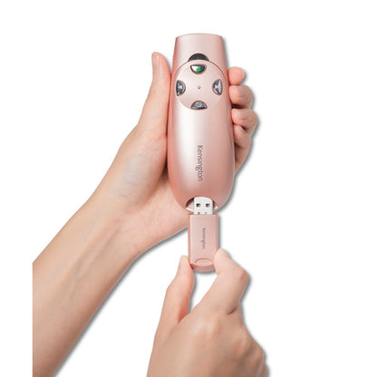 Kensington Presenter Expert wireless presenter RF Rose gold