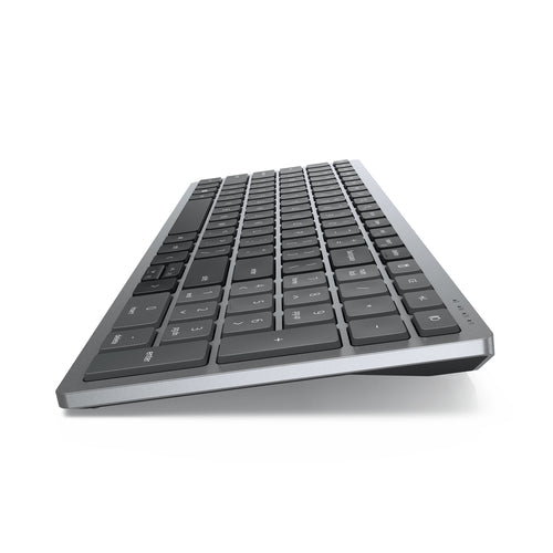 DELL KM7120W keyboard Mouse included Office RF Wireless + Bluetooth English Grey, Titanium