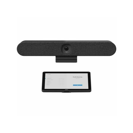 Logitech Rally Bar Huddle + TAP IP Video Conference Equipment - For Huddle Space - 1920 x 1080 Video (Live) - Full HD - 1 x Network (RJ-45) - 1 x HDMI In - 1 x HDMI Out - USB - Gigabit Ethernet - W...