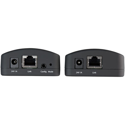 StarTech.com USB 2.0 Extender over Cat5e/Cat6 Cable (RJ45) - Locally or Remotely Powered Industrial Metal USB Extender Adapter Kit w/ ESD Protection - 330ft/100m - 480 Mbps