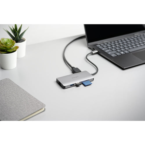 Kensington UH1400P USB-C 8-in-1 Driverless Mobile Dock