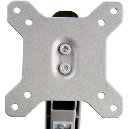 StarTech.com Desk Mount Dual Monitor Arm with USB & Audio - Desk Clamp VESA Mount for up to 32 inch Displays - 2x USB, 2x 3.5mm audio - Ergonomic Full Motion Dual Monitor Arm - Silver