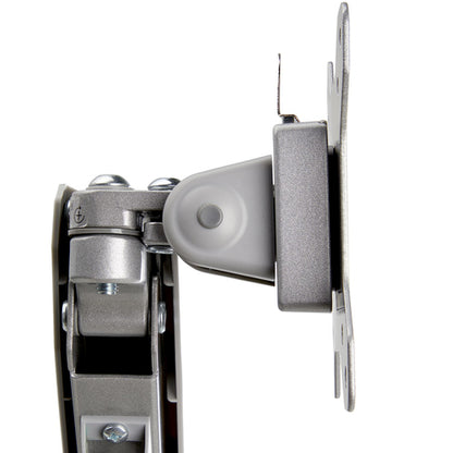 StarTech.com Desk Mount Dual Monitor Arm with USB & Audio - Desk Clamp VESA Mount for up to 32 inch Displays - 2x USB, 2x 3.5mm audio - Ergonomic Full Motion Dual Monitor Arm - Silver