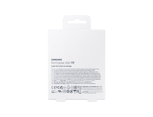 Samsung T7 1 TB USB Type-C 3.2 Gen 2 (3.1 Gen 2) Blue