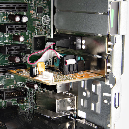 StarTech.com 2-Port PCI Express Serial Card, Dual Port PCIe to RS232 (DB9) Serial Card, 16C1050 UART, Standard or Low Profile Brackets, COM Retention, For Windows & Linux - TAA