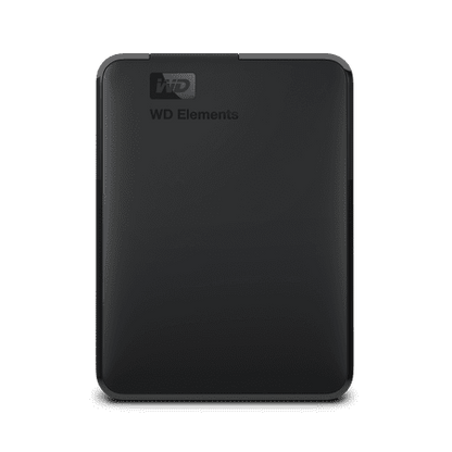 Western Digital 1TB WD Elements Portable USB 3.2 Gen 1  Compatible with PC  Mac  PS4 & Xbox  External Hard Drive HDD - WDBUZG0010BBK-WESN