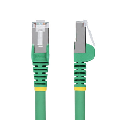 StarTech.com 10ft Green CAT6a Ethernet Cable, Snagless RJ45, 10GbE, 100W PoE++, S/FTP, LSZH, 27AWG Pure Bare Copper Wire, 500MHz, Shielded Network Patch Cord w/Strain Reliefs, Individually Tested/ETL Verified