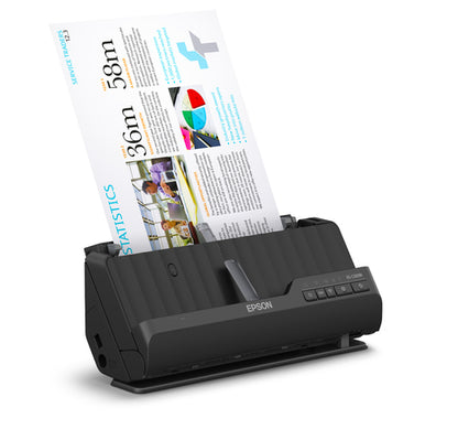 Epson ES-C320W ADF + Sheet-fed scanner 600 x 600 DPI A4 Black