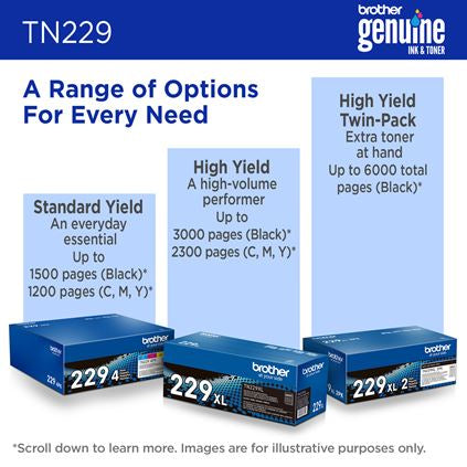 Brother TN-229BK toner cartridge 1 pc(s) Original Black