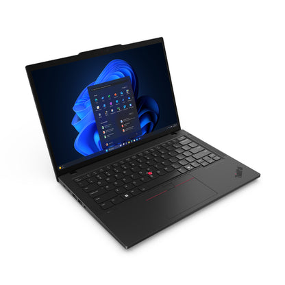 Lenovo ThinkPad T14 Gen 6 (Intel) Intel Core Ultra 5 235U Laptop 35.6 cm (14") Touchscreen WUXGA 32 GB DDR5-SDRAM 512 GB SSD Wi-Fi 6E (802.11ax) Windows 11 Pro Black French