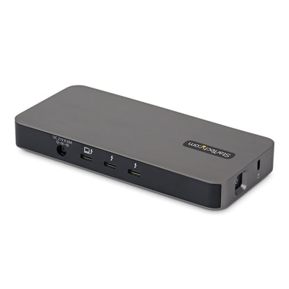 StarTech.com 4-Port Thunderbolt™ 5 Hub with Thunderbolt™ Share KVM, 80/120Gbps, 8K 60Hz or 4K 144Hz, 140W PD, USB-A 10Gbps, TB4 & USB4, MacBook M5 Pro M5 Max