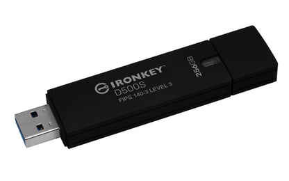 Kingston Technology IronKey 256GB D500S FIPS 140-3 Lvl 3 AES-256