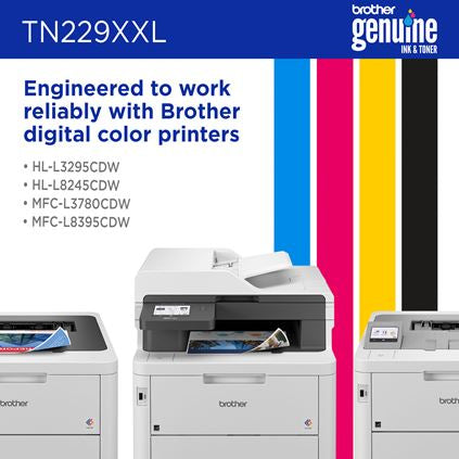 Brother TN-229XXLC toner cartridge 1 pc(s) Original Cyan