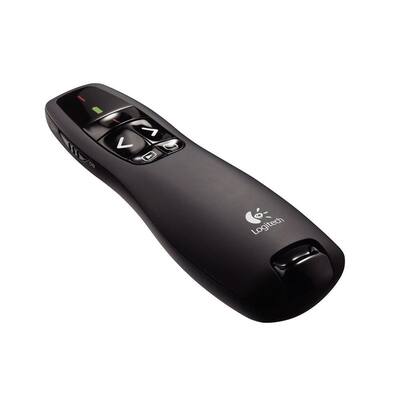 Logitech R400 Wireless Presenter Remote Control  Black
