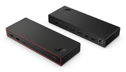 Lenovo ThinkPad USB4 Dock 5000 Wired Thunderbolt 4 Black