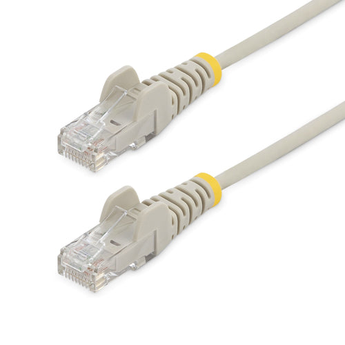 StarTech.com 6 ft. CAT6 Ethernet Cable - Slim - Snagless RJ45 Connectors - Gray
