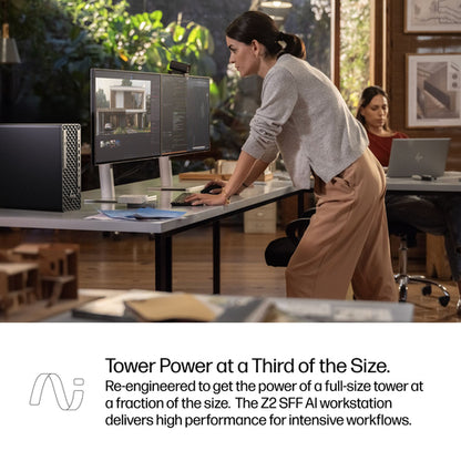 HP Z2 SFF G1i Wolf Pro Security Edition Intel Core Ultra 7 265 32 GB DDR5-SDRAM 1 TB SSD NVIDIA RTX A1000 Windows 11 Pro Workstation AI Workstation, AI PC Black