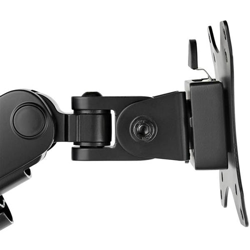 StarTech.com Desk Mount Monitor Arm with 2x USB 3.0 Ports, Full Motion Single Monitor Mount, up to 34" (17.6lb/8kg) VESA Display, Clamp/Grommet Mount, Mechanical Spring