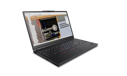 Lenovo ThinkPad P16 Gen 3 Intel Core Ultra 7 265HX Laptop 40.6 cm (16") WQUXGA 32 GB DDR5-SDRAM 1 TB SSD Wi-Fi 7 (802.11be) Windows 11 Pro French Black