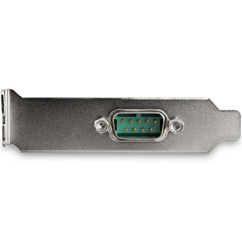 StarTech.com 1-port PCI Express RS232 Serial Adapter Card - PCIe RS232 Serial Host Controller Card - PCIe to Serial DB9 - 16950 UART - Low Profile Expansion Card - Windows & Linux - TAA
