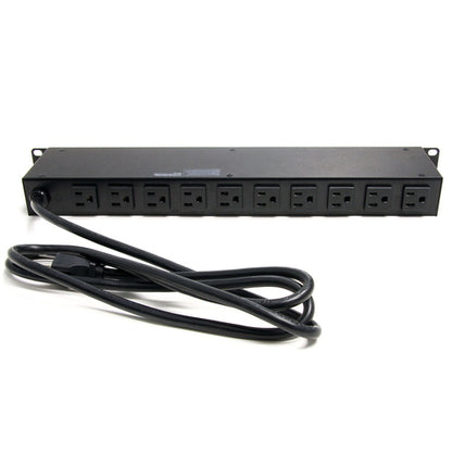 StarTech.com Rackmount PDU with 16 Outlets and Surge Protection - 1U