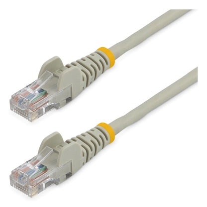 StarTech.com Cat5e patch cable with snagless RJ45 connectors – 10 ft, gray