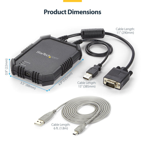 StarTech.com Laptop-to-Server KVM Console with Rugged Housing - TAA
