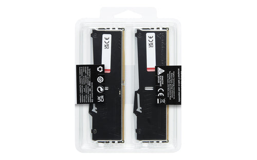 Kingston Technology FURY Beast 64GB 6000MT/s DDR5 CL36 DIMM (Kit of 2) RGB
