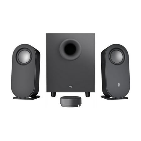 Logitech Z407 Bluetooth Computer Speakers and Subwoofer with Wireless Control: USB, 3.5mm Jack