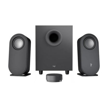 Logitech Z407 Bluetooth Computer Speakers and Subwoofer with Wireless Control: USB, 3.5mm Jack