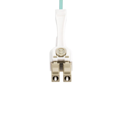 StarTech.com 5m (16.4ft) LC to LC (UPC) OM4 Multimode Fiber Optic Cable w/Push Pull Tabs, 50/125µm, 100G, Bend Insensitive, Low Insertion Loss - LSZH Fiber Jumper Cord