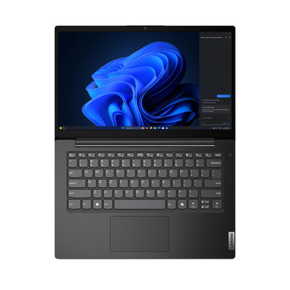 Lenovo V14 G5 IRL Intel Core 3 100U Laptop 35.6 cm (14") Full HD 8 GB DDR5-SDRAM 256 GB SSD Wi-Fi 6 (802.11ax) Windows 11 Pro English Black