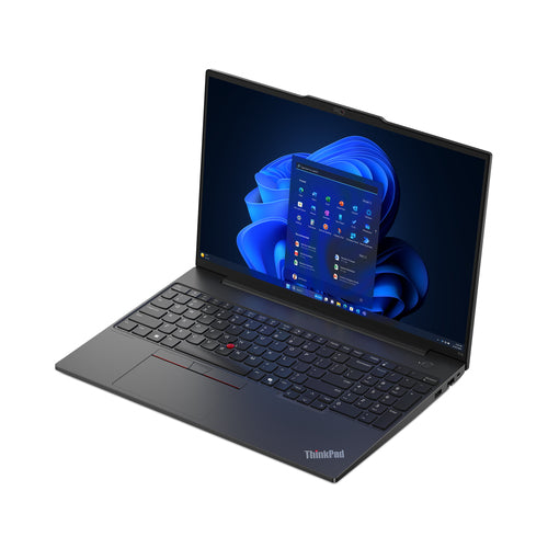 Lenovo ThinkPad E16 Gen 2 (AMD) AMD Ryzen™ 5 7535U Laptop 40.6 cm (16") WUXGA 8 GB DDR5-SDRAM 256 GB SSD Wi-Fi 6E (802.11ax) Windows 11 Pro English Black