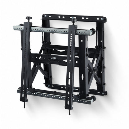 StarTech.com Video Wall TV Mount for up to 70-inch and 154lb (70kg) Displays, Landscape/Portrait Orientation, Bracket with Kickstand Design, Six-Point Adjustments