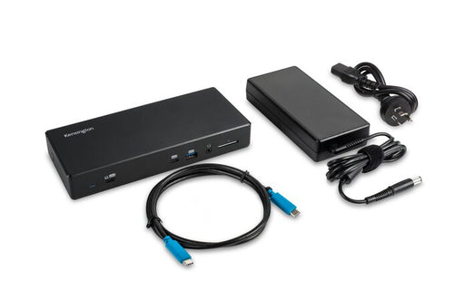 Kensington SD4850P USB-C 10Gbps Dual Video Driverless Docking Station - 100W PD - DP++/HDMI - Windows