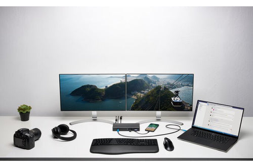 Kensington SD4850P USB-C 10Gbps Dual Video Driverless Docking Station - 100W PD - DP++/HDMI - Windows