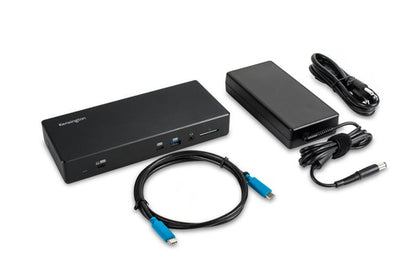 Kensington SD4850P USB-C 10Gbps Dual Video Driverless Docking Station - 100W PD - DP++/HDMI - Windows