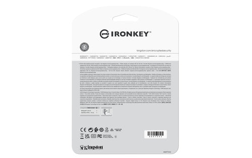 Kingston Technology IronKey 512GB USB-C Vault Privacy 50C AES-256 Encrypted, FIPS 197