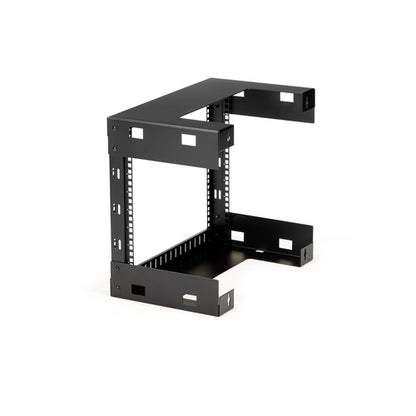 StarTech.com 2-Post 8U Heavy-Duty Wall-Mount Network Rack, 19" Open Frame Server Rack, 12" Deep, Wall Mount Data Rack for IT / AV / Patch Panel / Computer Equipment