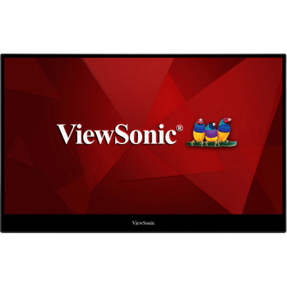 Viewsonic TD1655 computer monitor 39.6 cm (15.6") 1920 x 1080 pixels Full HD LED Touchscreen Multi-user Black, Silver