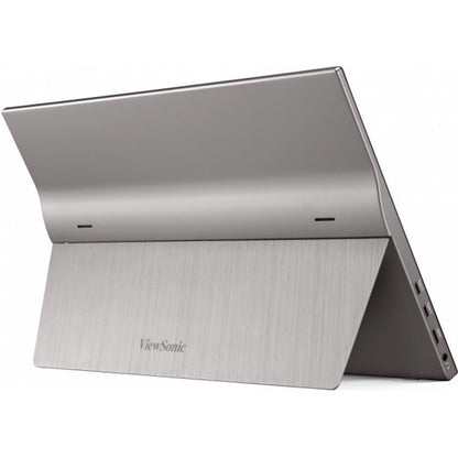 Viewsonic TD1655 computer monitor 39.6 cm (15.6") 1920 x 1080 pixels Full HD LED Touchscreen Multi-user Black, Silver