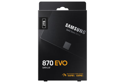 Samsung 870 EVO 2 TB 2.5" Serial ATA III V-NAND