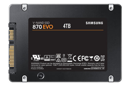 Samsung 870 EVO 4 TB 2.5" Serial ATA III V-NAND