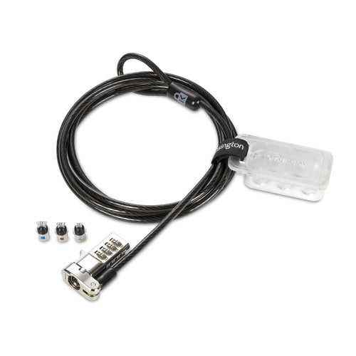 Kensington K62317WW-SP cable lock Black, Silver 1.8 m