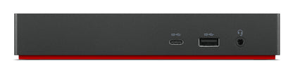 Lenovo 40AY0135US laptop dock/port replicator Wired USB 3.2 Gen 2 (3.1 Gen 2) Type-C Black